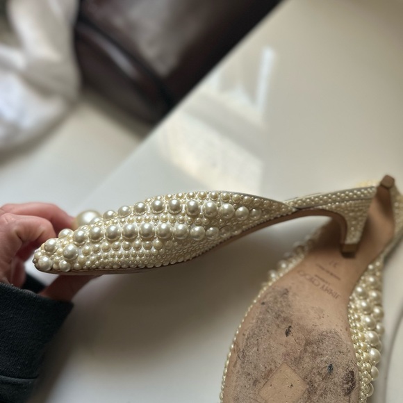 Jimmy Choo Samantha Pearl mules - Picture 8 of 12
